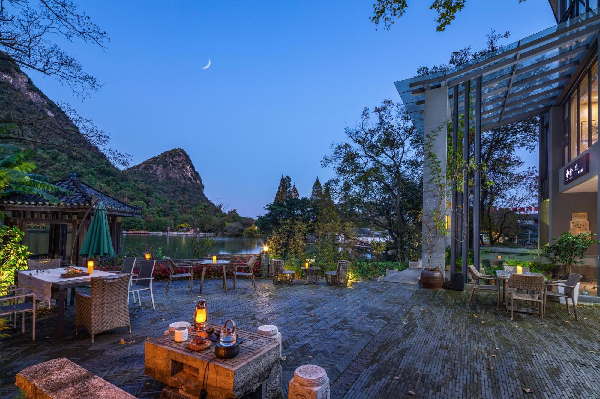 Guilin Heshe Lakeside Resort-Free Pick Up Service Stay Two Nights Ngoại thất bức ảnh