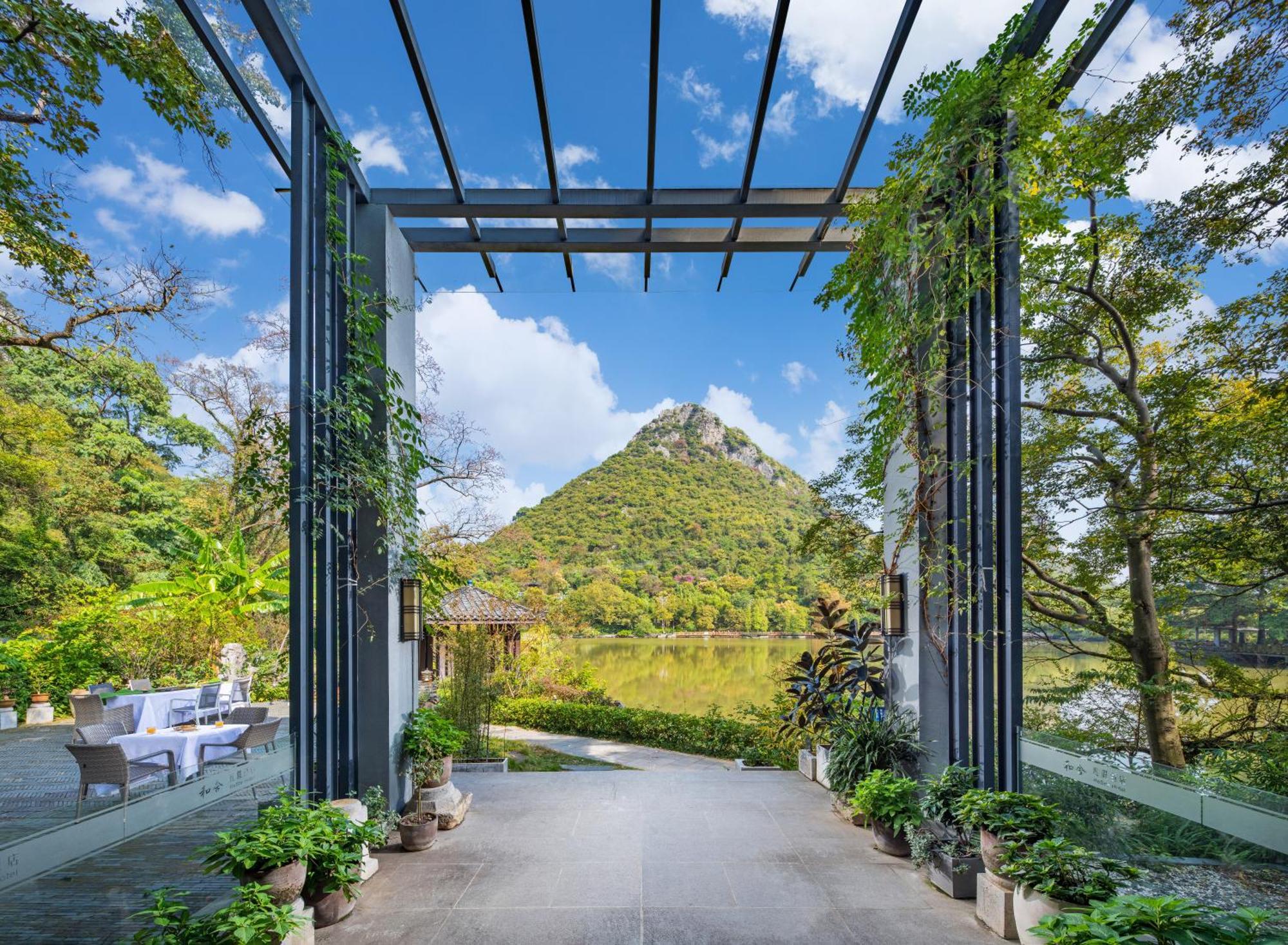 Guilin Heshe Lakeside Resort-Free Pick Up Service Stay Two Nights Ngoại thất bức ảnh
