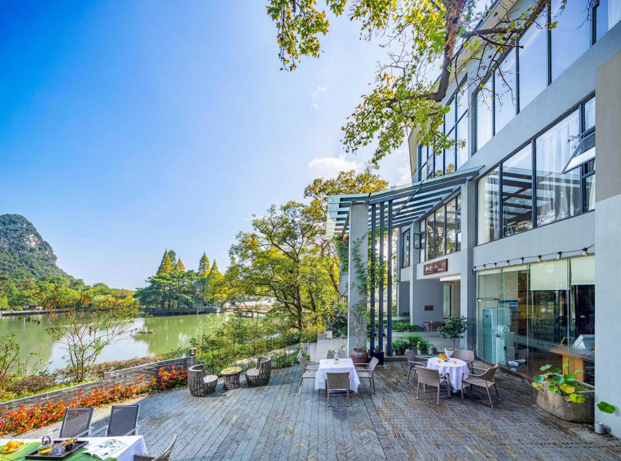 Guilin Heshe Lakeside Resort-Free Pick Up Service Stay Two Nights Ngoại thất bức ảnh