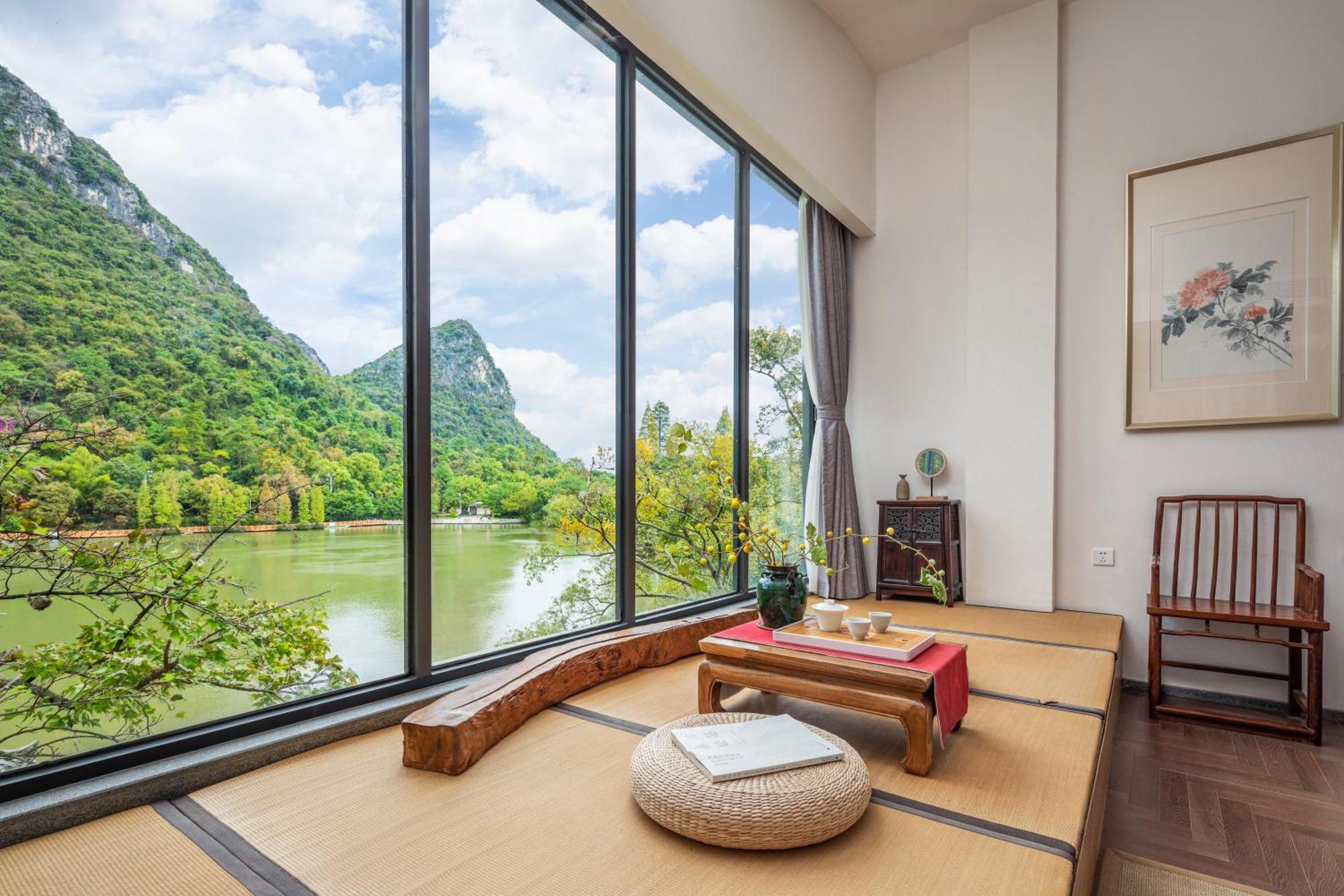 Guilin Heshe Lakeside Resort-Free Pick Up Service Stay Two Nights Ngoại thất bức ảnh