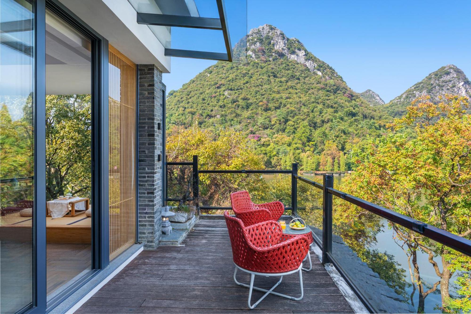 Guilin Heshe Lakeside Resort-Free Pick Up Service Stay Two Nights Ngoại thất bức ảnh