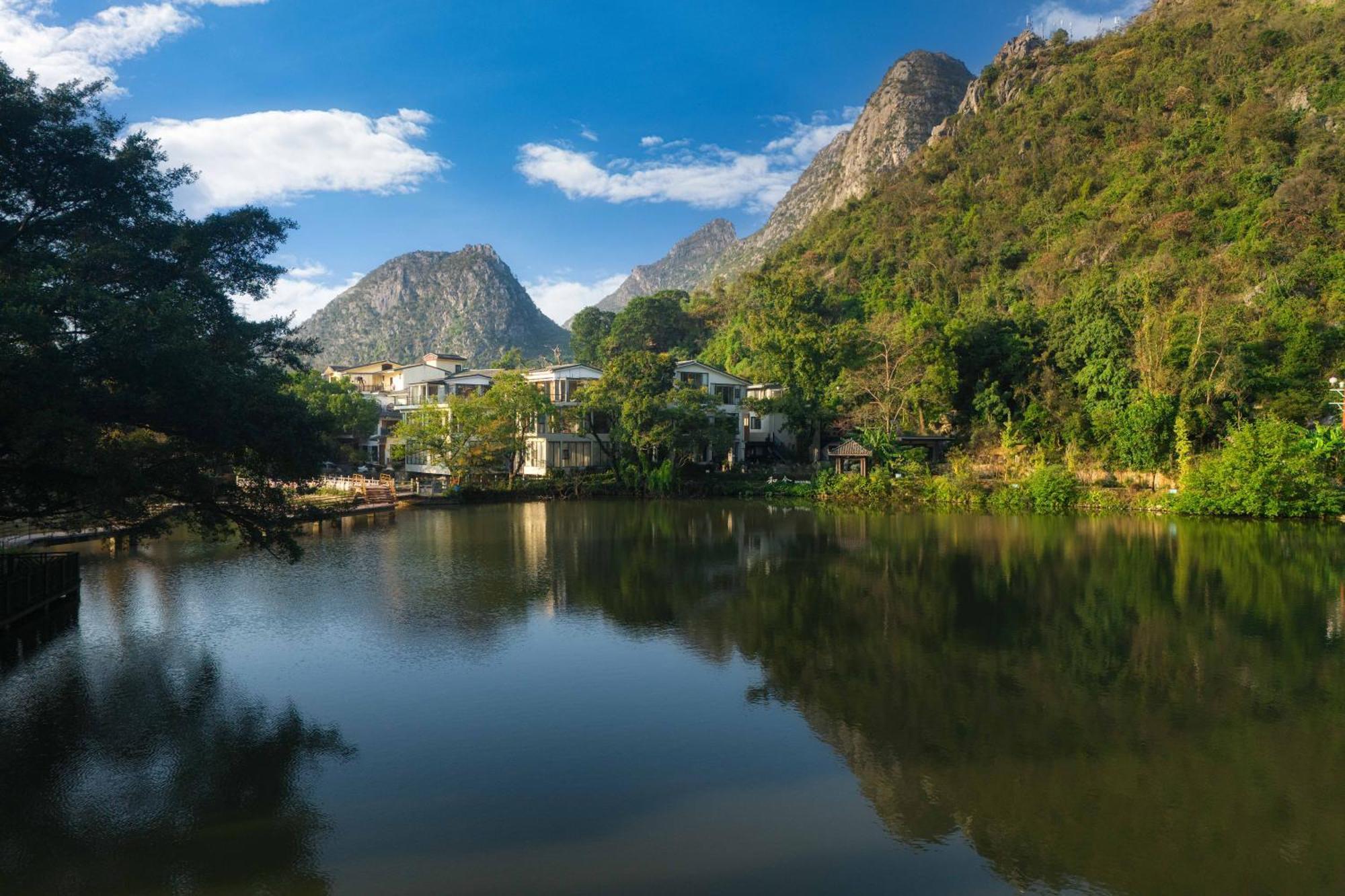 Guilin Heshe Lakeside Resort-Free Pick Up Service Stay Two Nights Ngoại thất bức ảnh