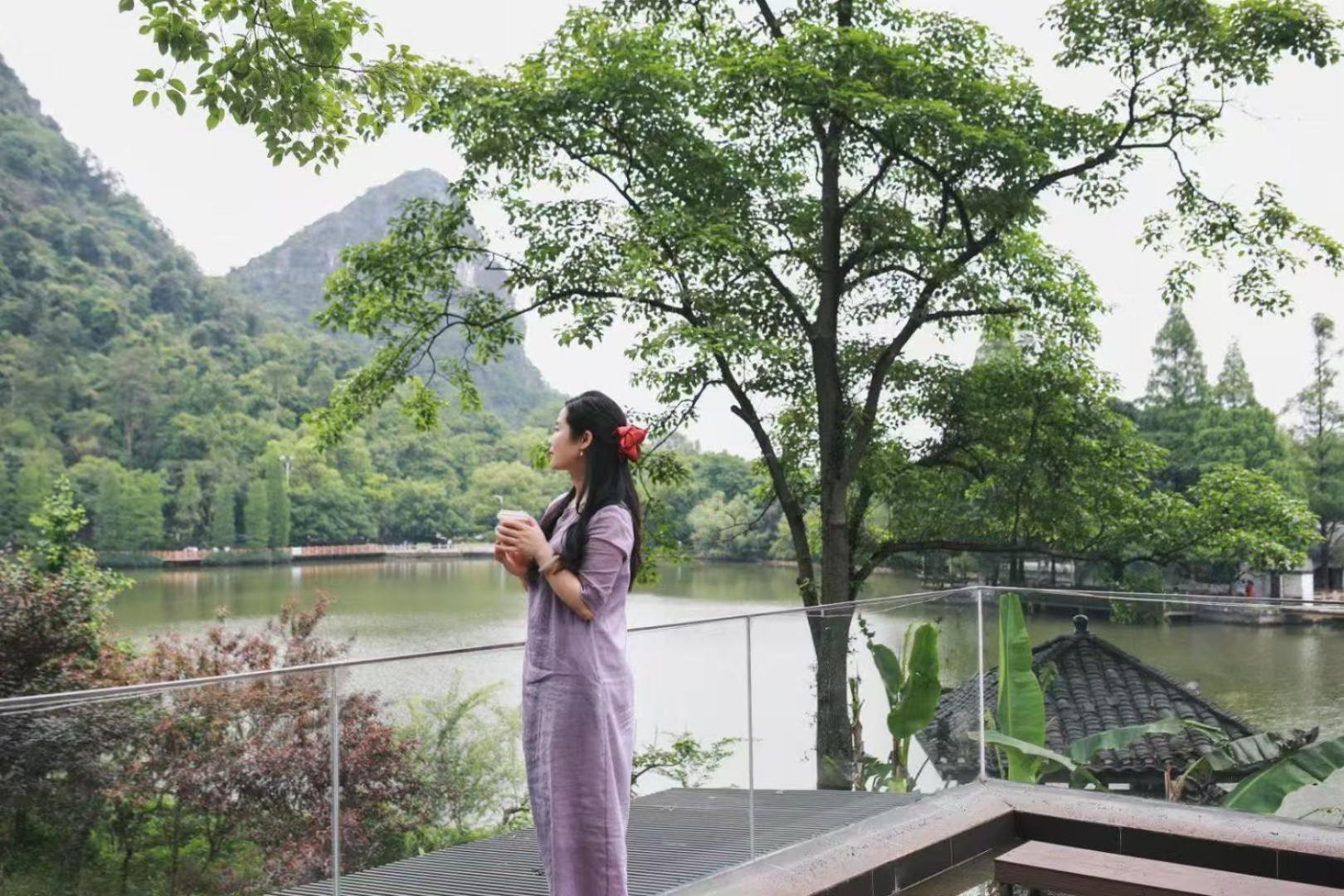 Guilin Heshe Lakeside Resort-Free Pick Up Service Stay Two Nights Ngoại thất bức ảnh